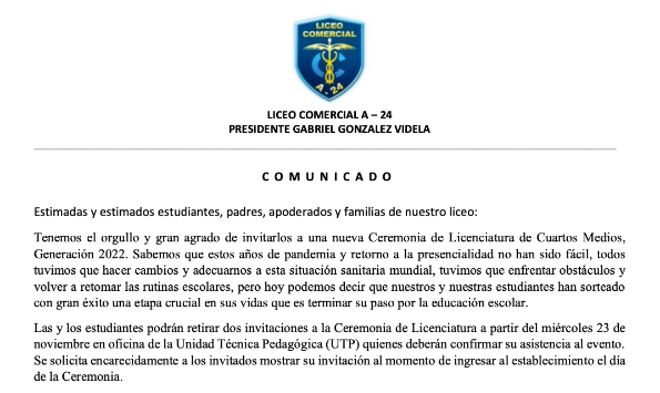 Dibujo Técnico – Liceo Comercial Gabriel González Videla